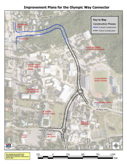 Walkers Road-Olympic Way Connector Road Gets Underway