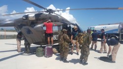 RCIPS Helicopter Continues Deployment in The Bahamas