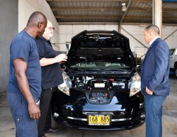 DVES mechanics undergo training in EV safety and service