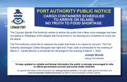 Port Authority Shuts Down Rumors