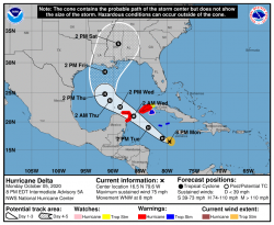 Delta Has Become a Hurricane