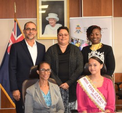 Ministry of Education, Youth, Agriculture and Lands (MEYSAL) Gives Scholarship to Miss Teen Cayman Islands