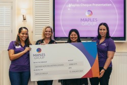 Maples Group Donations Support Mentoring, Shelter and Crisis Services