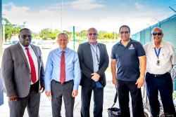 Cayman Governor and the Premier fly aboard CAL’s B737-8