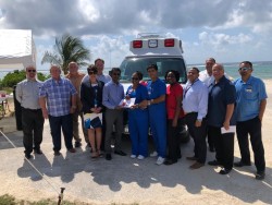 Little Cayman receives first purpose-built ambulance