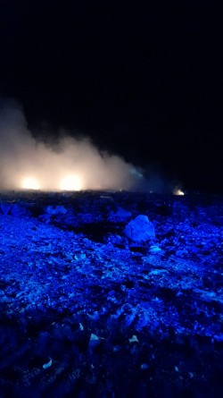 Fire at GT Landfill