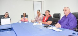 Ministry of Education, District Administration and Lands (MEDAL) Officials Tour District Administration