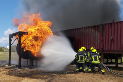 UK Fire Instructor Trains 60