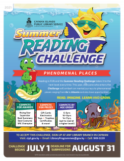 Time to Register for the Summer Reading Challenge