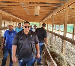 Agriculture Minister Affirms Support for Farmers,  Tours Farms in Brac