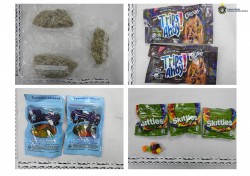 Illegal edibles and marijuana seized upon importation