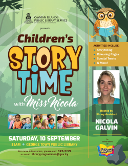 Children’s Story Time at George Town Library