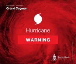 Grand Cayman remains under Hurricane Warning; Sister Islands Tropical Storm Watch still in effect