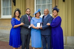 Sir Anthony Smellie Formally Knighted by King Charles III