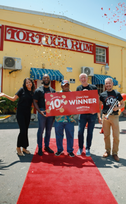 Tortuga Rum Company $10,000 Cash Prize Winner Strikes Gold, Twice