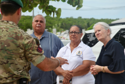 HMS Trent Arrives in Cayman, Supports Disaster Preparedness