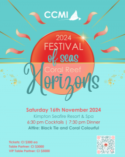 CCMI’s Festival of Seas 2024: Coral Reef Horizons featuring Doug Allan, OBE