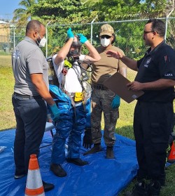 Six Fire Officers Trained as Hazmat Instructors