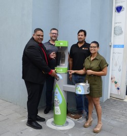 New Drinking Water Fountain Installed in George Town to Serve the Community