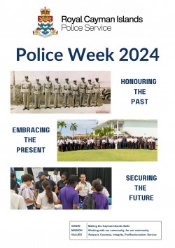 RCIPS Announces Police Week 2024, 19 September