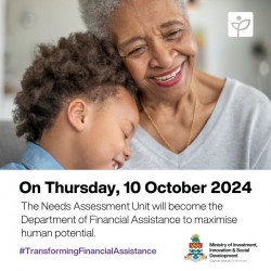 Needs Assessment Unit (NAU) will officially transition to the Department of Financial Assistance