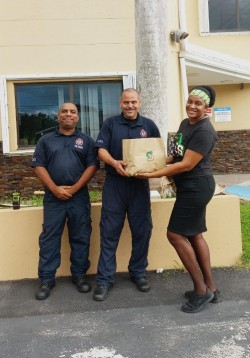 Subway Hosts Annual Training Event and Donates more than 50 Footlong Sandwiches to the Royal Cayman Islands Police and Fire Service