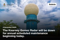 Radar Down for Annual Maintenance